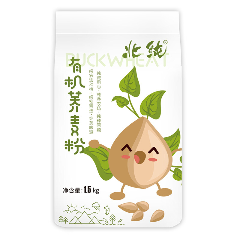 北纯 有机荞麦粉1.5kg