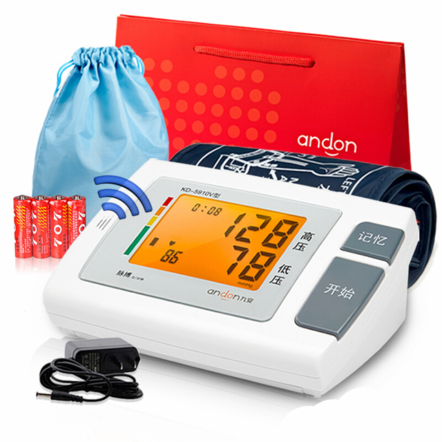 九安电子血压计KD-5910V家用血压仪语音全自动血压机器表