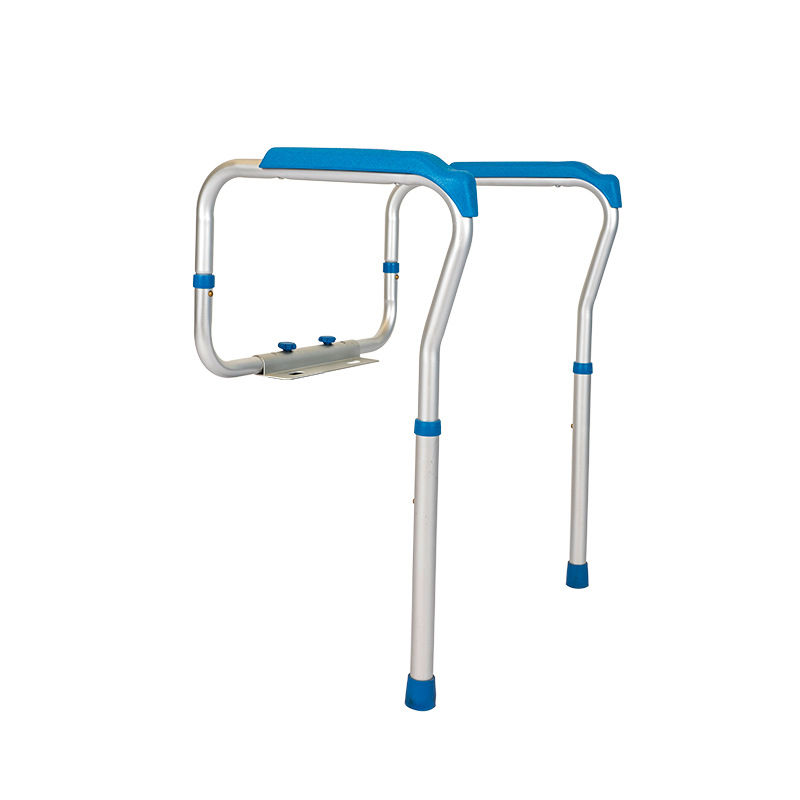 好步简易型铝马桶扶手LQX-050034 铝合金马桶扶手架卫生间老年人马桶起身助力扶手架