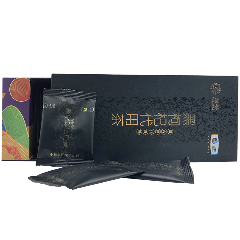 中粮中茶黑枸杞代用茶礼盒 （铝箔）单支礼盒100g
