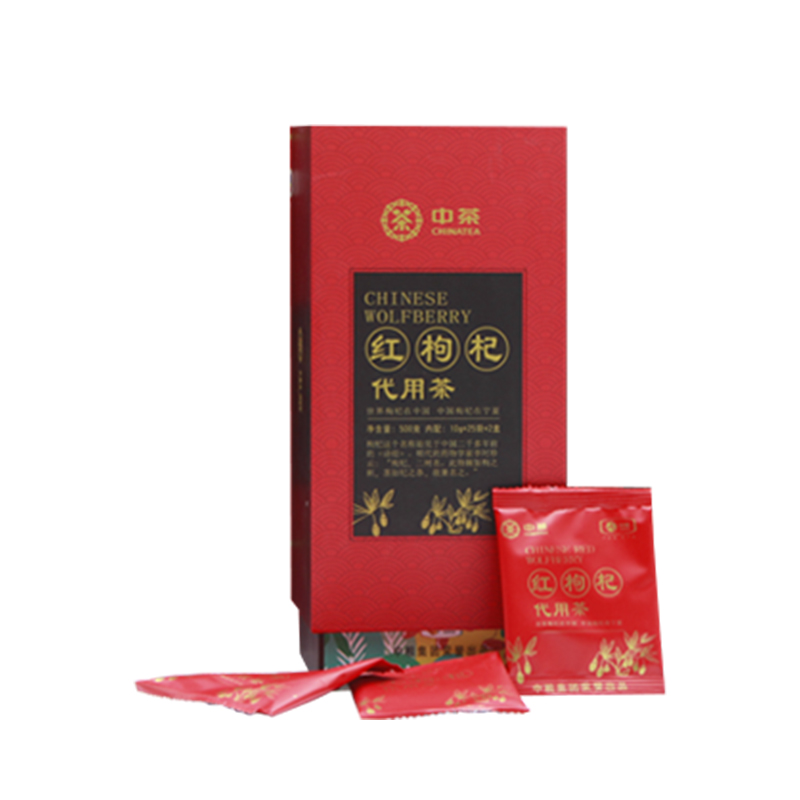 中粮中茶红枸杞代用茶单支礼盒250g