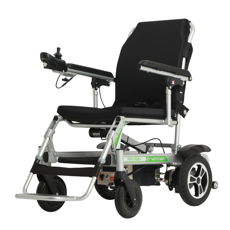 德国斯维驰MBW412S老年人折叠电动轮椅车智能全自动无线控制铝合金车身遥控20A 标配20A锂电池