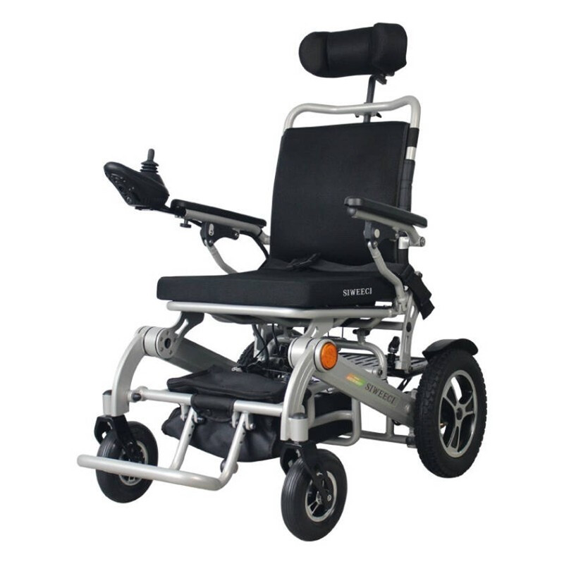 斯维驰电动轮椅车电动靠背可折叠轻便智能全自动老年残疾人轮椅 DYW-XT-1全自动【20A锂电】