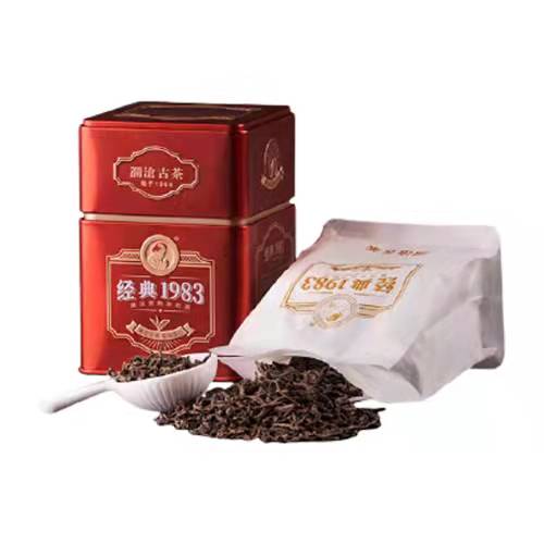 澜沧古茶 经典1983云南普洱熟茶 罐装100g