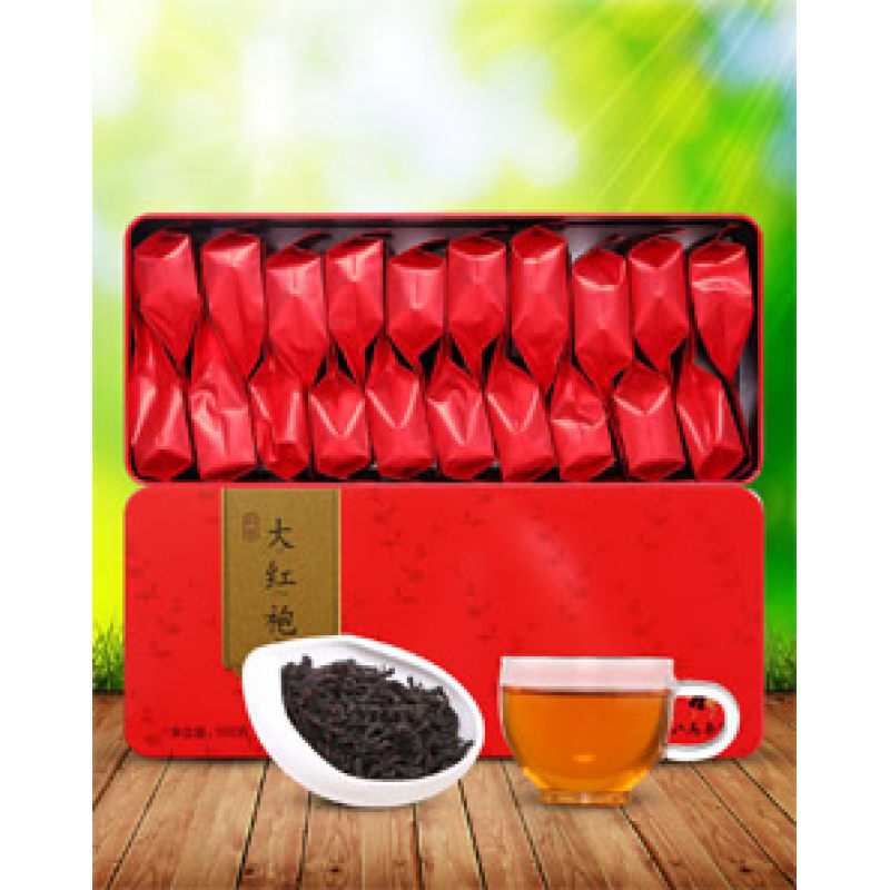 八马茶叶 闽北大红袍岩茶乌龙茶私享系列大红袍盒装自饮160克