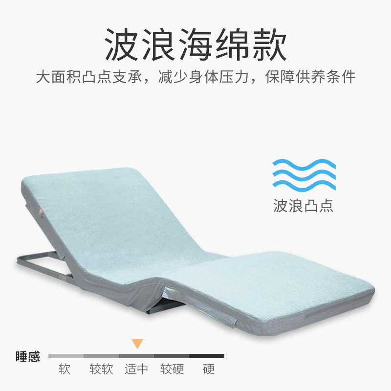 康护佳多功能自动床垫（一代）波浪海绵款 KHJ-413-1（不含配件）