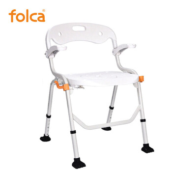 folca福卡 F2209坐便椅 老人高度可调坐厕椅马桶凳坐便器洗澡椅孕妇移动马桶坐便器冲凉椅