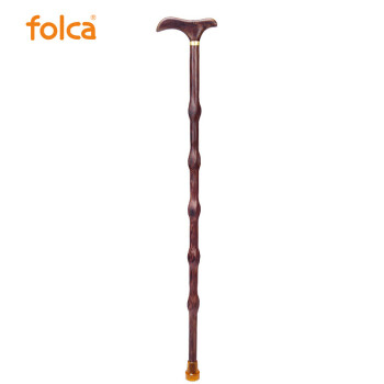 folca福卡 C0301实木手杖 拐杖老人助行器实木防滑手杖木拐棍木头红木鸡翅木