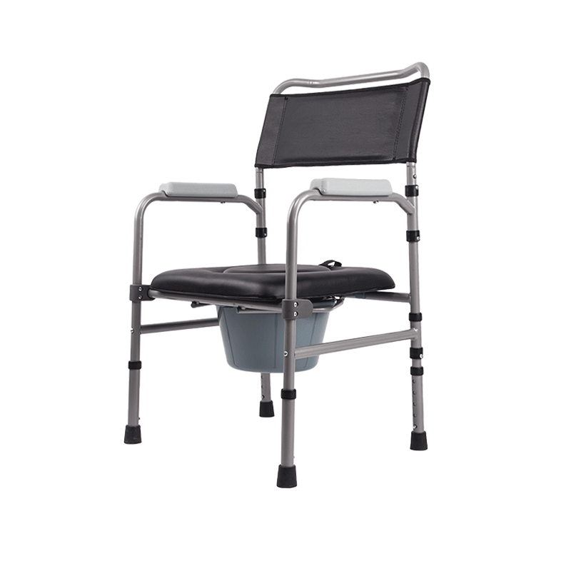 吉乐佳一代碳钢坐便椅一代GT02碳钢主架+软座 zby-GT02