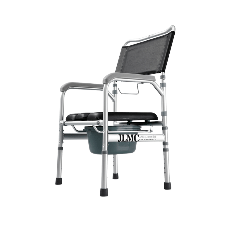 吉乐佳二代坐便椅52系列二代JL5202加粗铝合金主架+软座 zby-5202