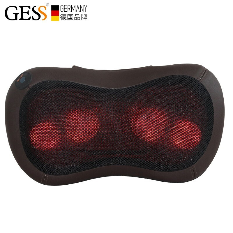 GESS 德国品牌无线按摩器 按摩披肩 按摩枕带充电多功能按摩仪 GESSC08