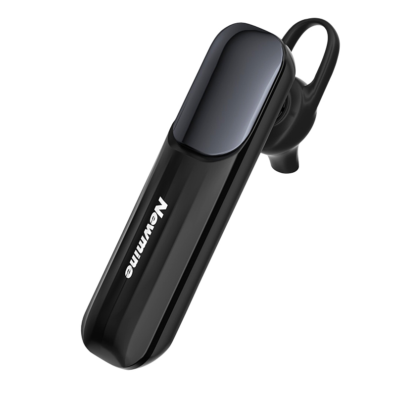 纽曼单耳入耳式无线蓝牙耳机用于华为手机苹果安卓通用 L18商务续航升级款-黑色