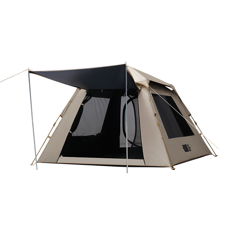 探险者帐篷户外全自动便携式露营公园野餐野外黑胶防晒帐篷TXZ-1123L