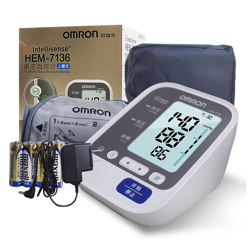 欧姆龙（OMRON） 电子血压计日本原装进口HEM-7136