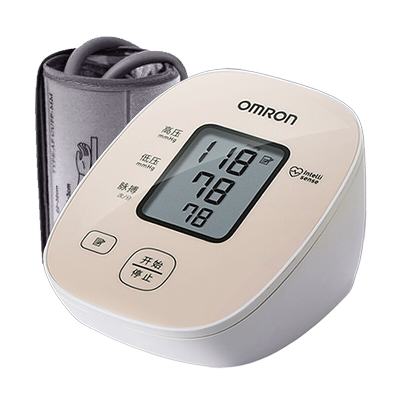 欧姆龙（OMRON）电子血压计家用医用U10K上臂式血压仪全自动高血压测量仪量血压器表