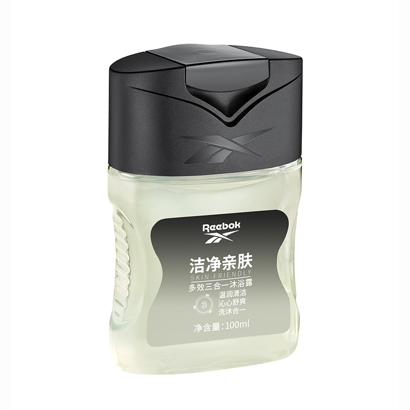 锐步多效三合一沐浴露-洁净亲肤100ml