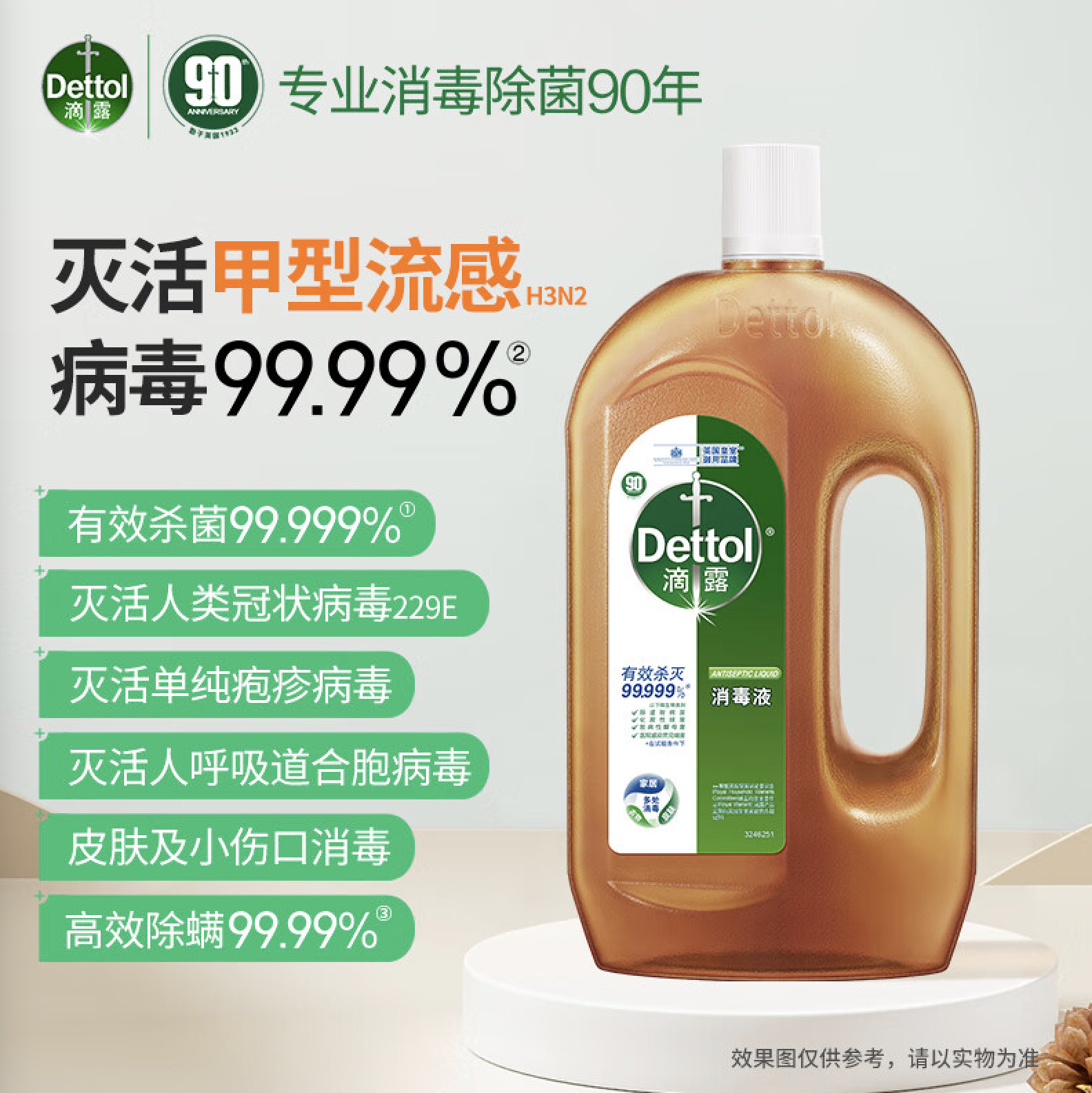 滴露（Dettol）消毒液衣物消毒水1.2L