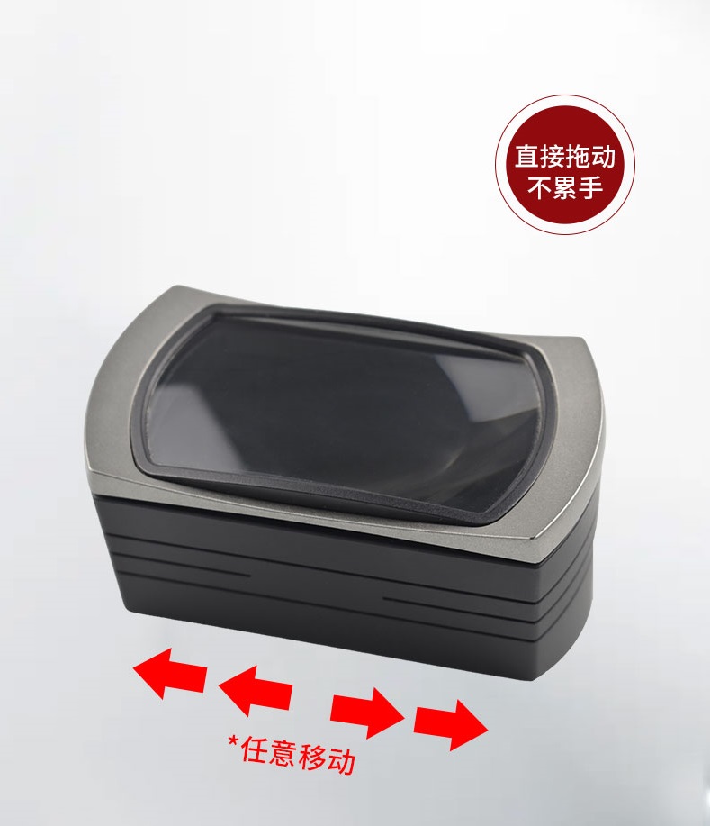 五凡 5F桌面倾斜LED放大镜8009