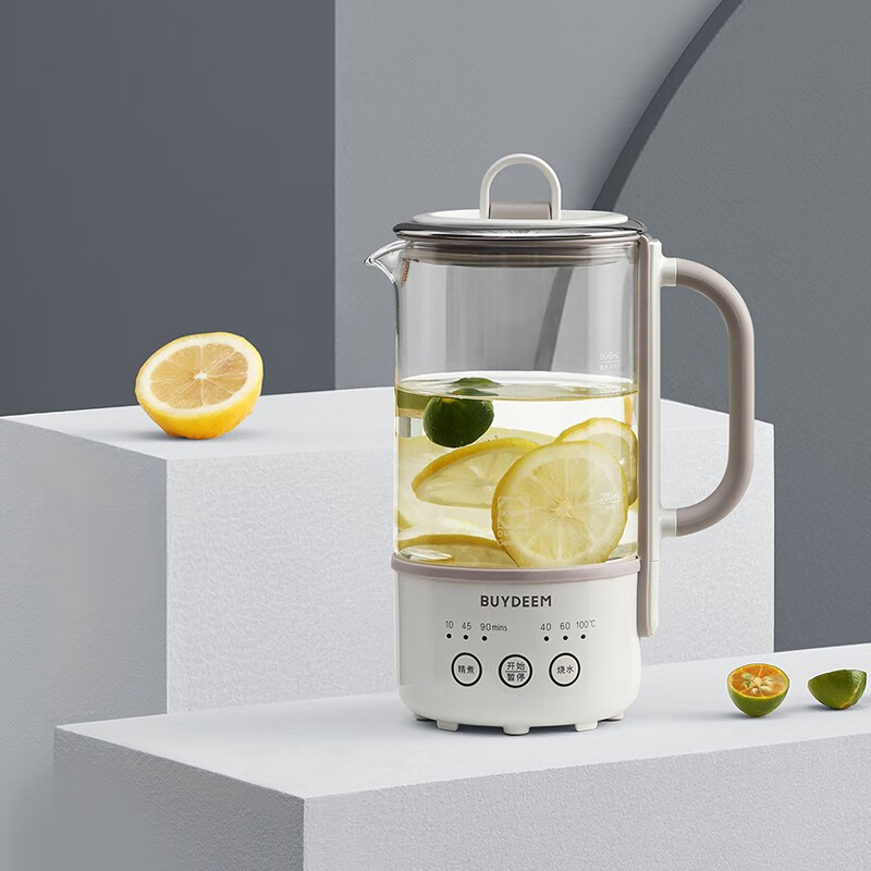 北鼎 多功能便携迷你养生壶K31F白色 0.6L
