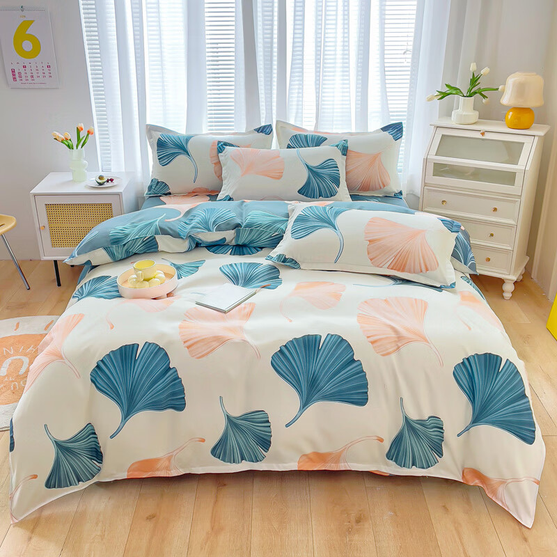 圣夫妮雅棉四件套-银杏花开 SFN-123