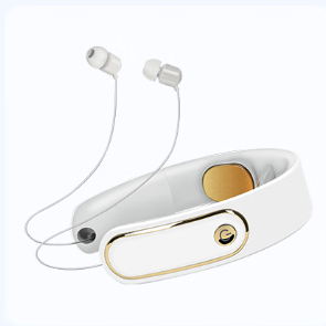 迪斯耳机款颈椎按摩器DE-F32 白色