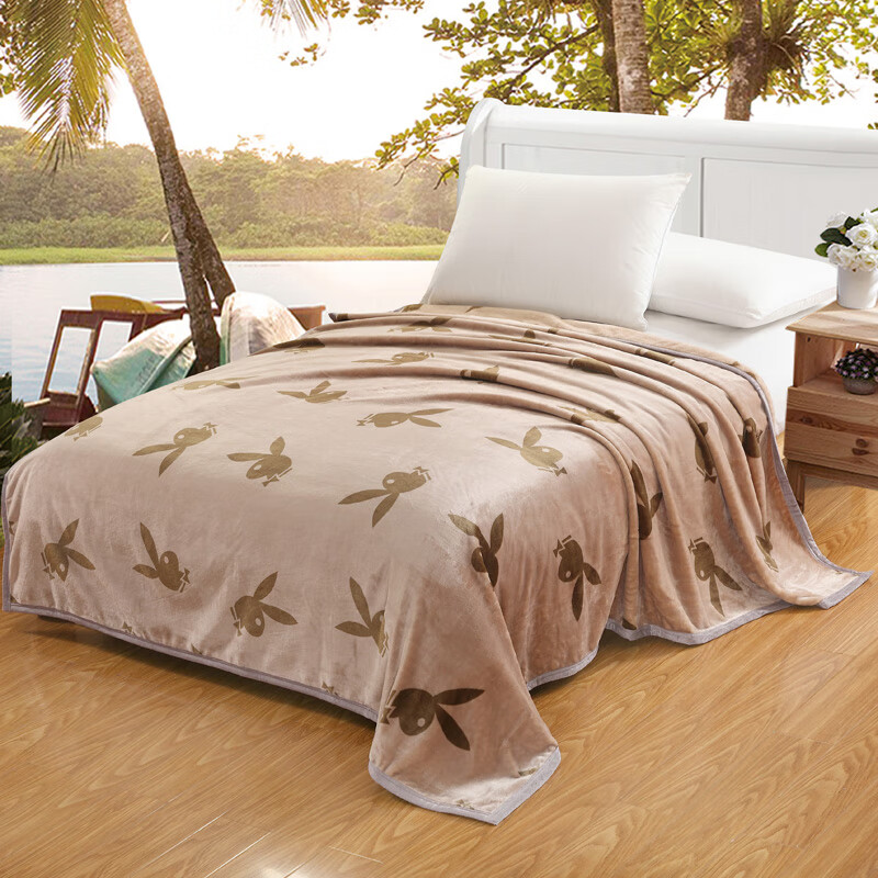 花花公子专版加厚云毯-吉祥兔 HYT01 180*200cm