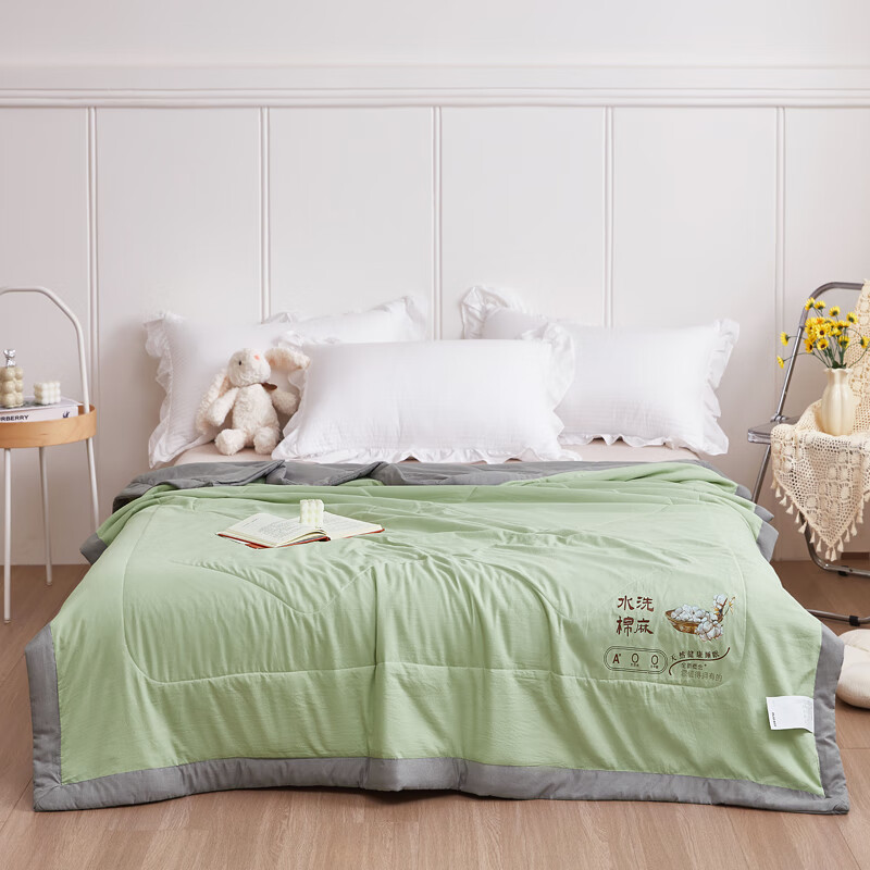 花花公子水洗棉夏被-蔓春 HXBSX-2511 200cm*230cm