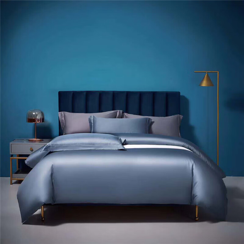 花花公子长绒棉四件套-绅士兰 H4CRM02