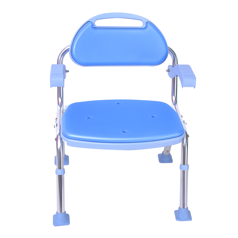 一期一会 日本洗澡椅 老人孕妇铝合金淋浴凳防滑浴室凳抗压不变形沐浴椅 SBF-10